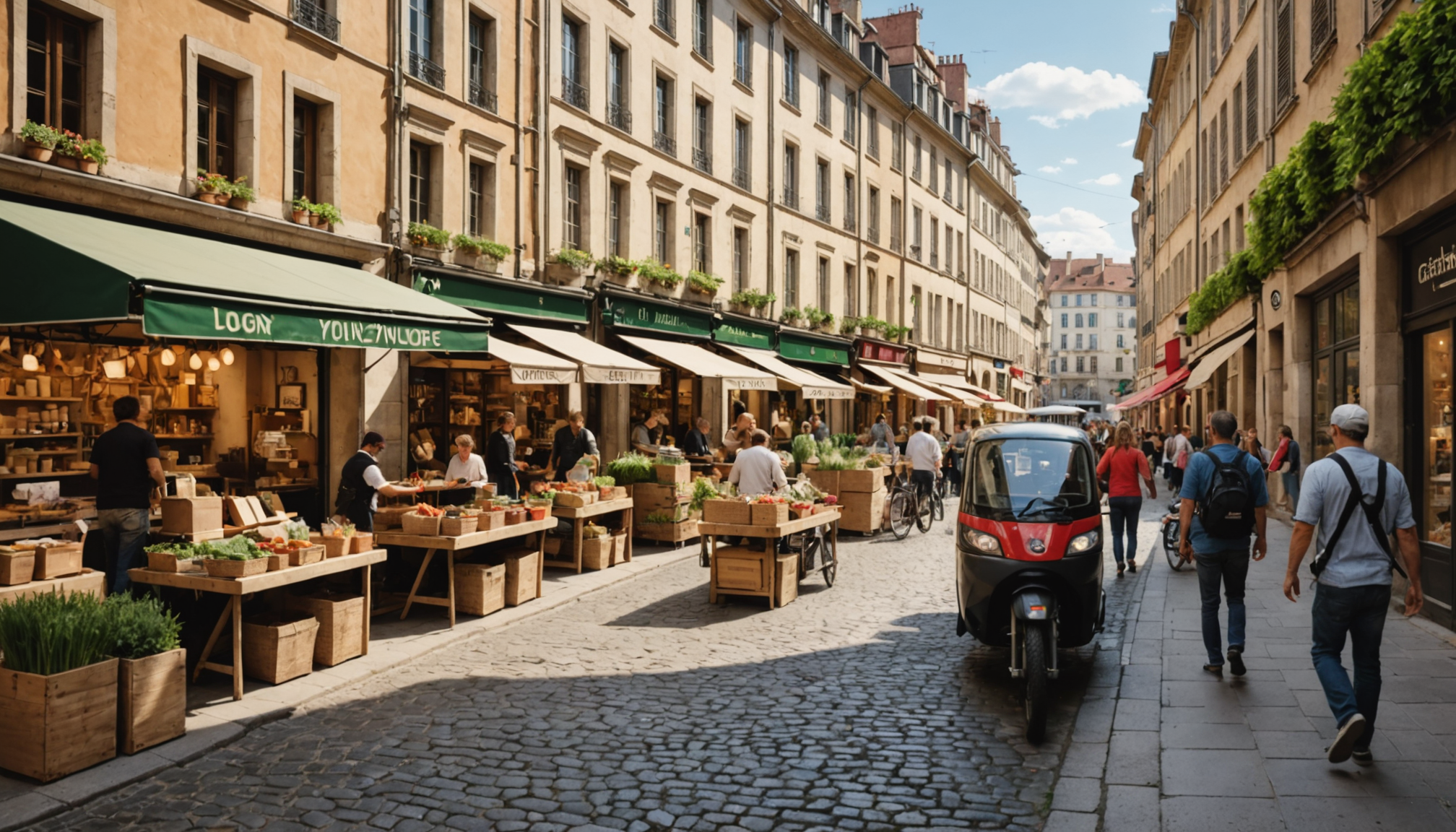 Le programme Marguerite : 20 initiatives pour une logistique écoresponsable dédiée aux artisans de Lyon