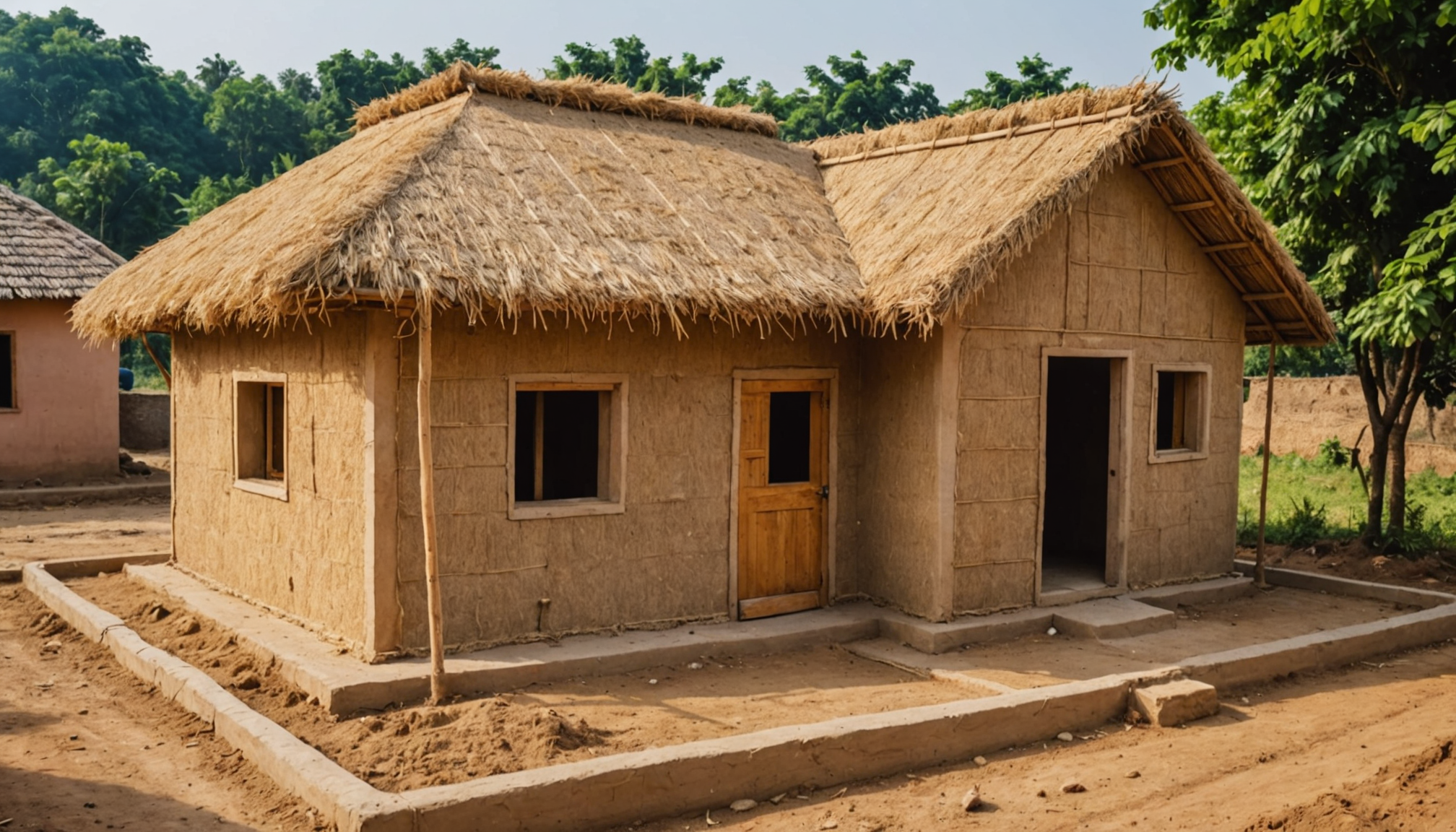 découvrez comment l'utilisation de la terre renforcée par des tiges de paille de riz révolutionne la construction durable. apprenez les avantages écologiques, économiques et techniques de cette méthode innovante qui allie tradition et modernité pour bâtir des habitats respectueux de l'environnement.