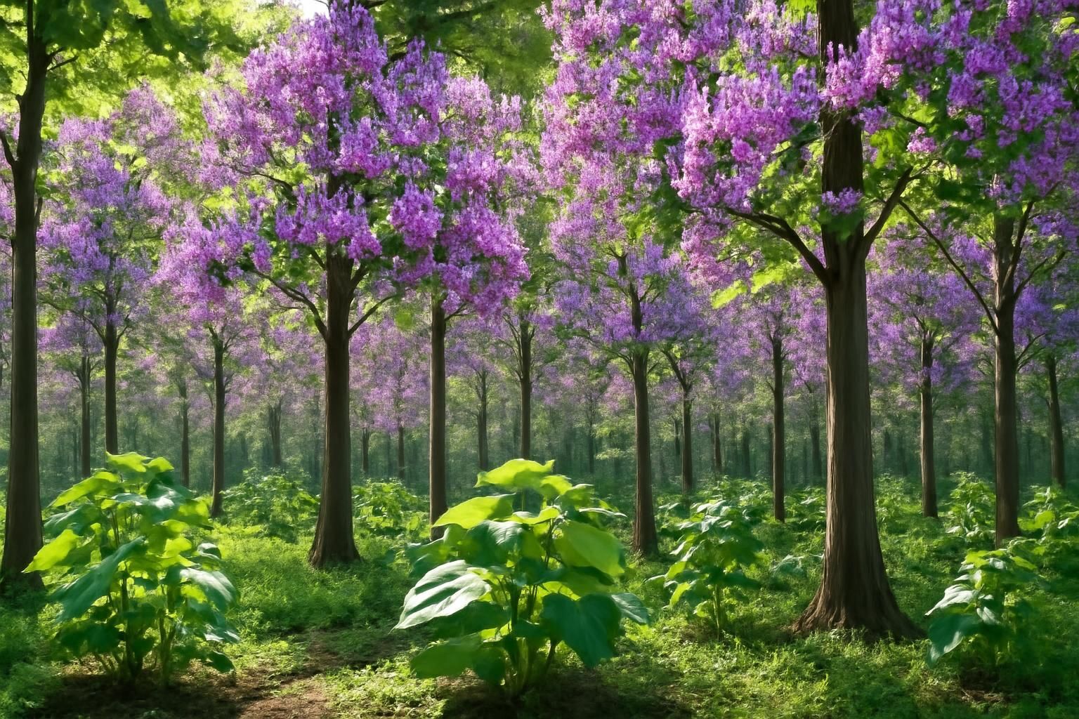 Paulownia : l’arbre à la croissance ultrarapide et à la floraison exceptionnelle