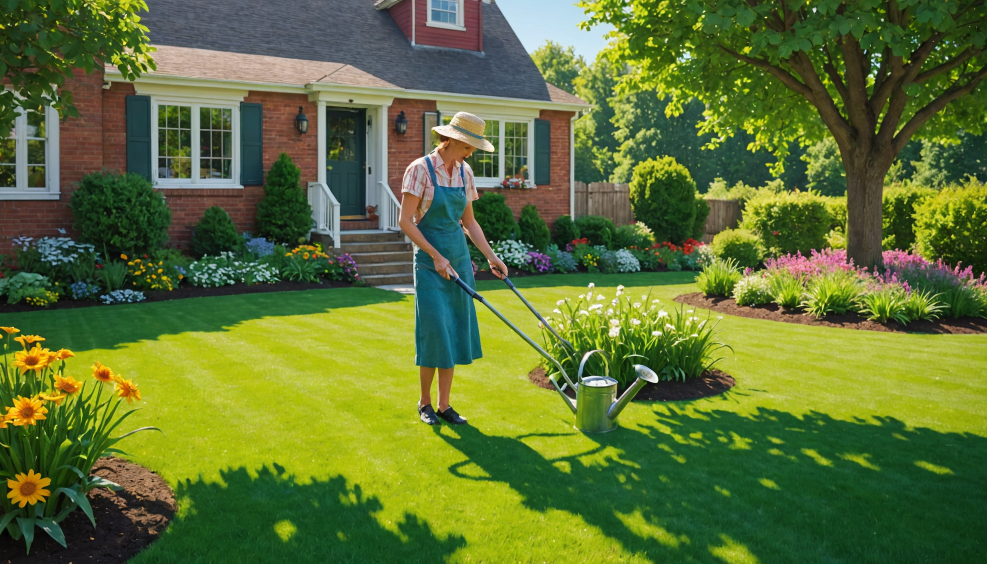Astuces pour entretenir votre pelouse sous une chaleur accablante