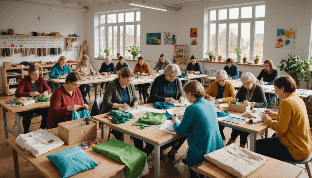 participez à notre atelier créatif à bischheim et apprenez à fabriquer vos propres sacs à vrac réutilisables lors de la journée du développement durable. un geste simple et ludique pour préserver l’environnement !