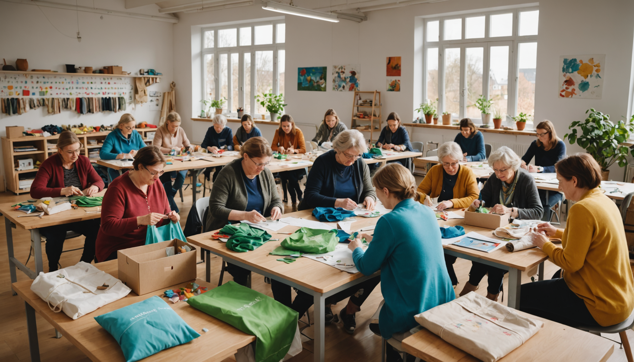 Atelier créatif : fabriquez vos sacs à vrac pour la journée du développement durable à Bischheim