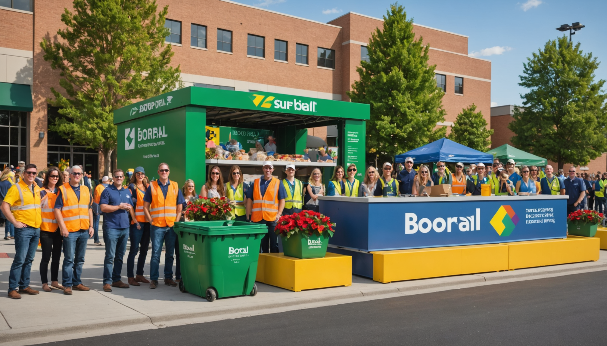 Boral fête une année de réussite avec son initiative de recyclage de béton en bennes