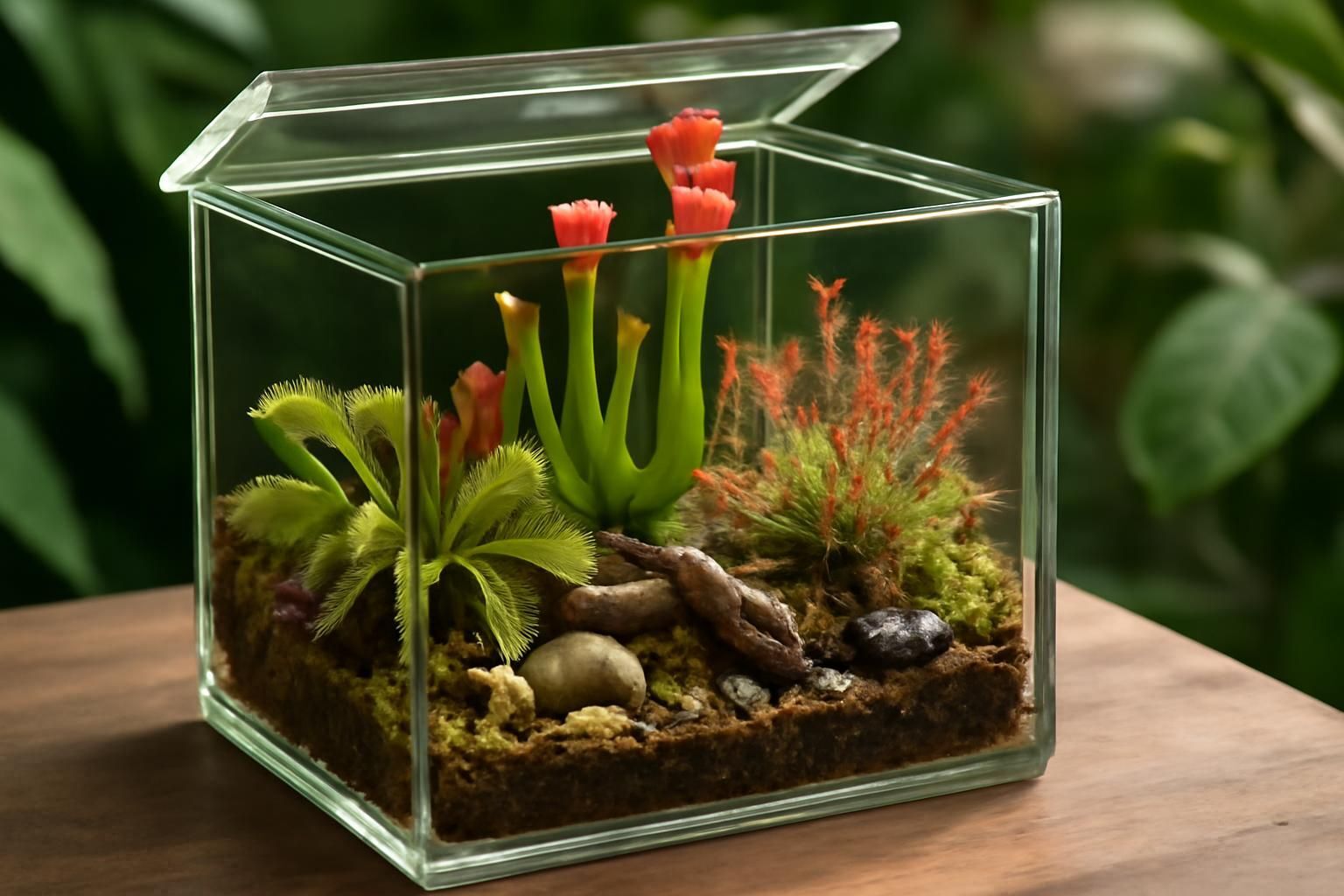 Comment aménager un terrarium pour plantes carnivores : guide complet