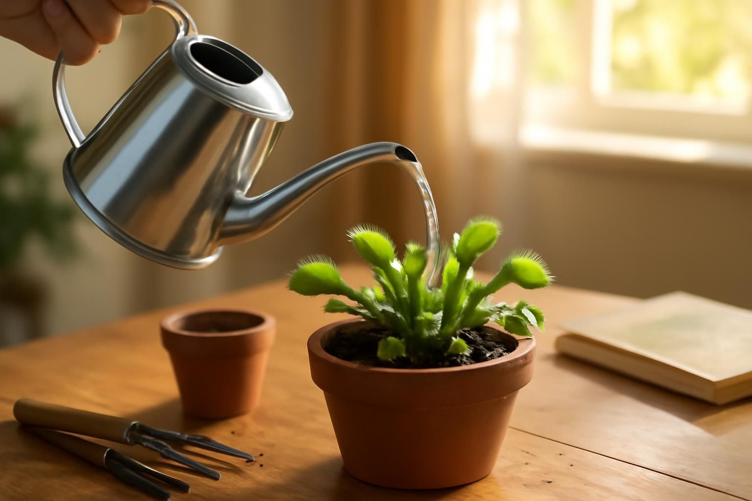Comment arroser sa plante carnivore : guide pratique