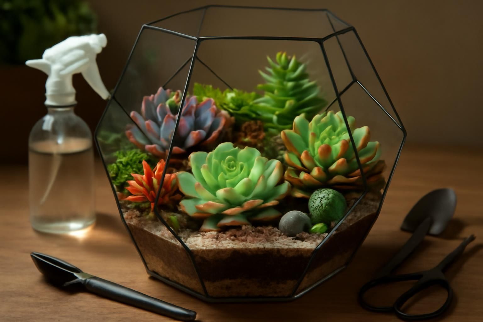Comment entretenir un terrarium de succulentes : astuces pour débutants