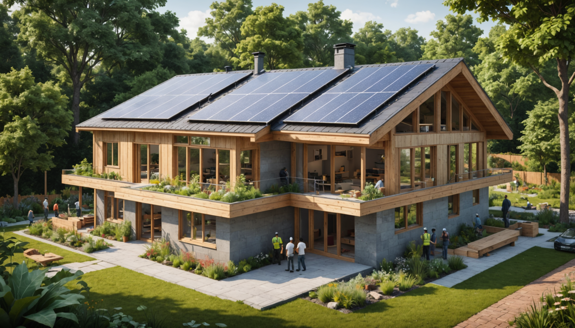 Construire une maison éco-responsable : l’importance des matériaux verts et recyclés