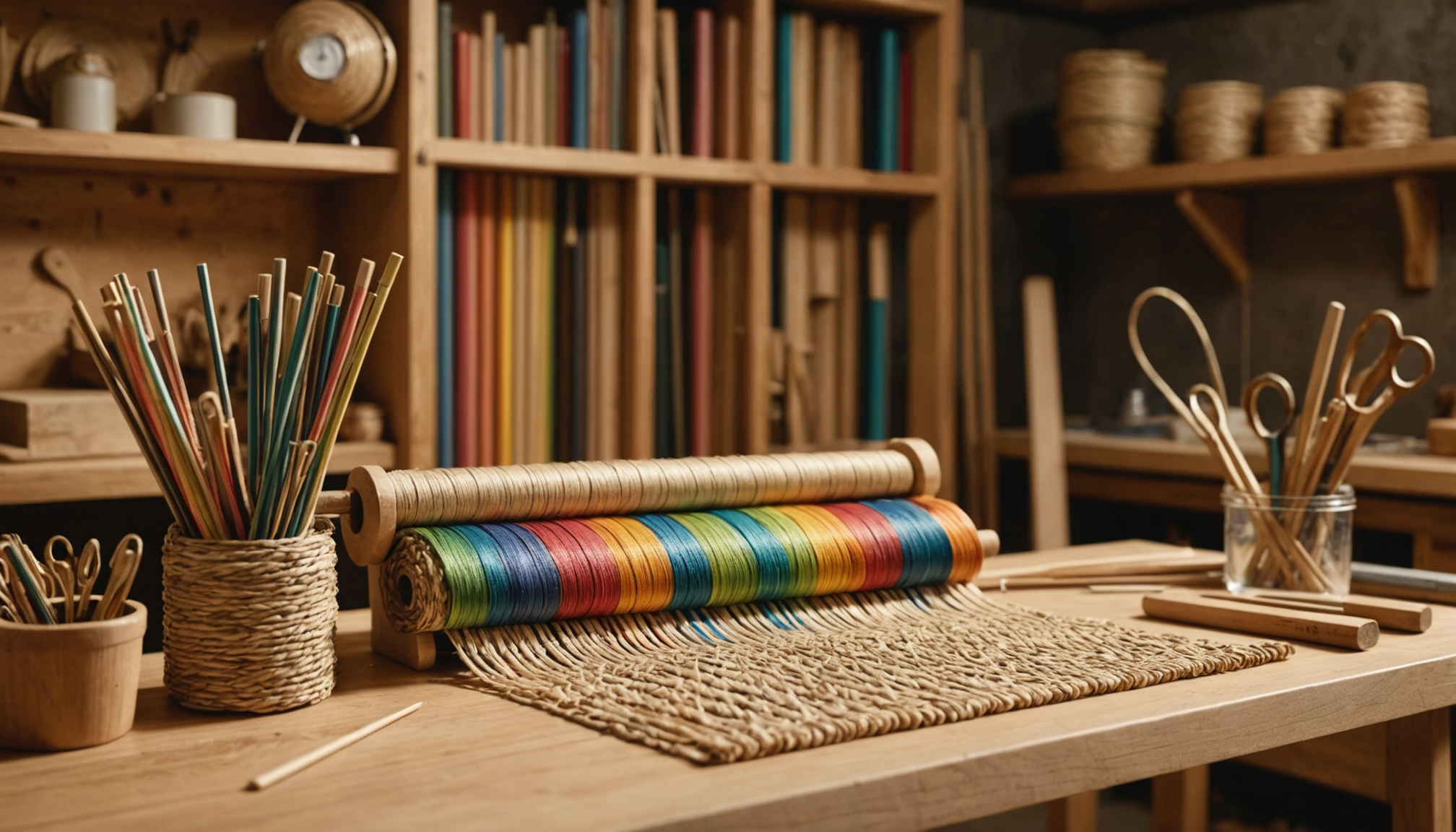 Créer un support de tressage en paille : astuces pour un établi de bricolage efficace