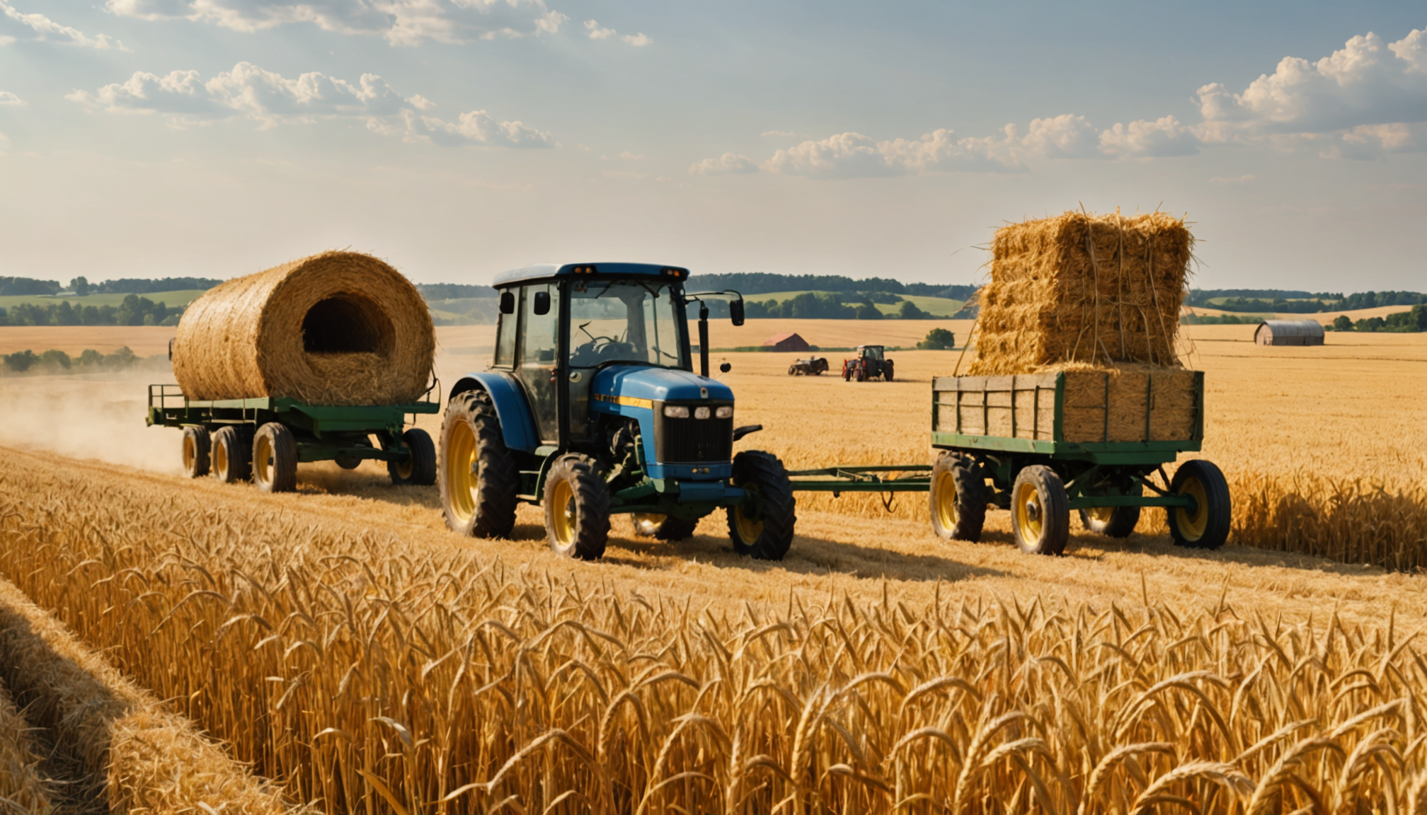 De la moisson à l’art du tressage : comprendre la récolte et la préparation de la paille de blé
