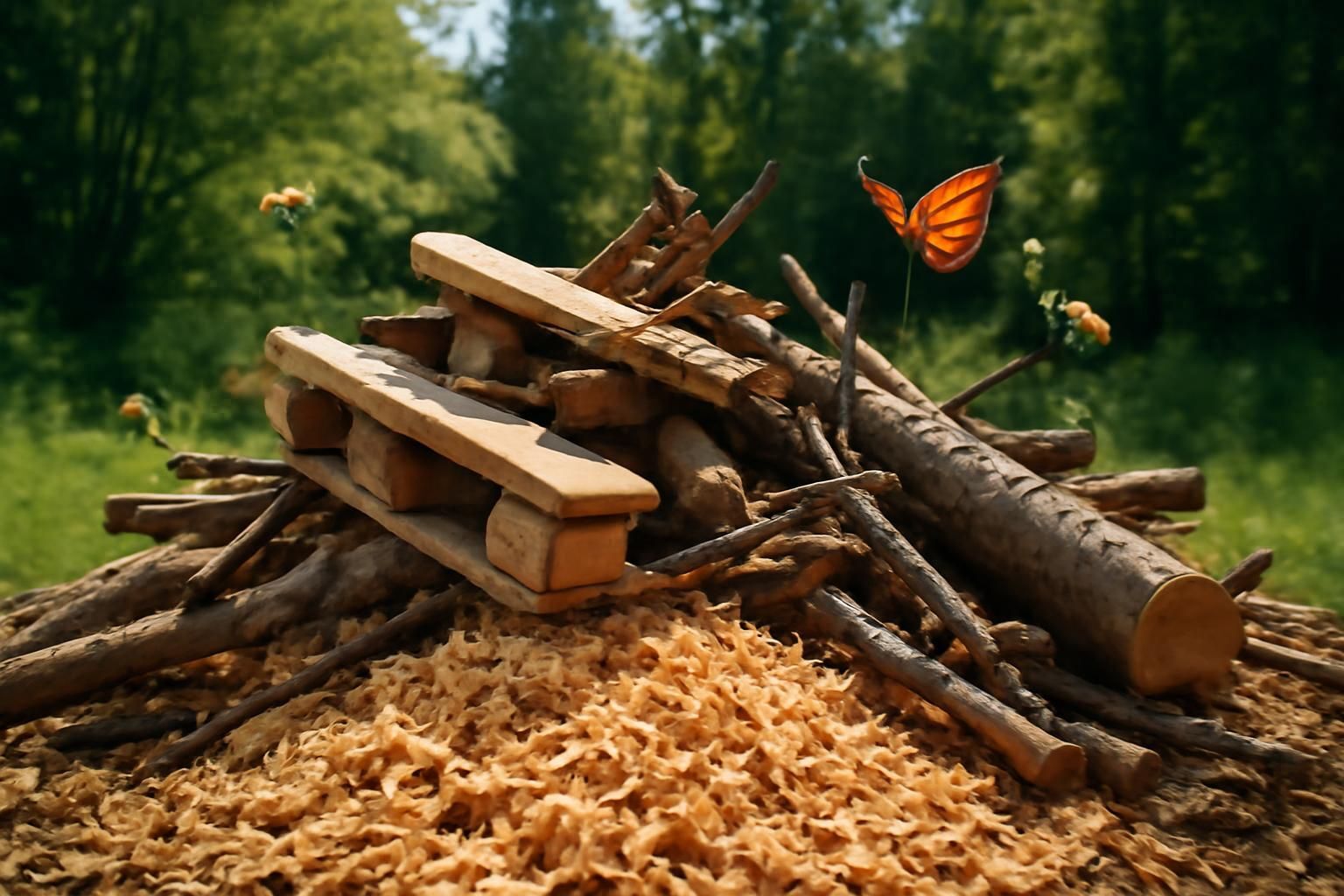 Déchets de bois : une ressource à ne pas négliger