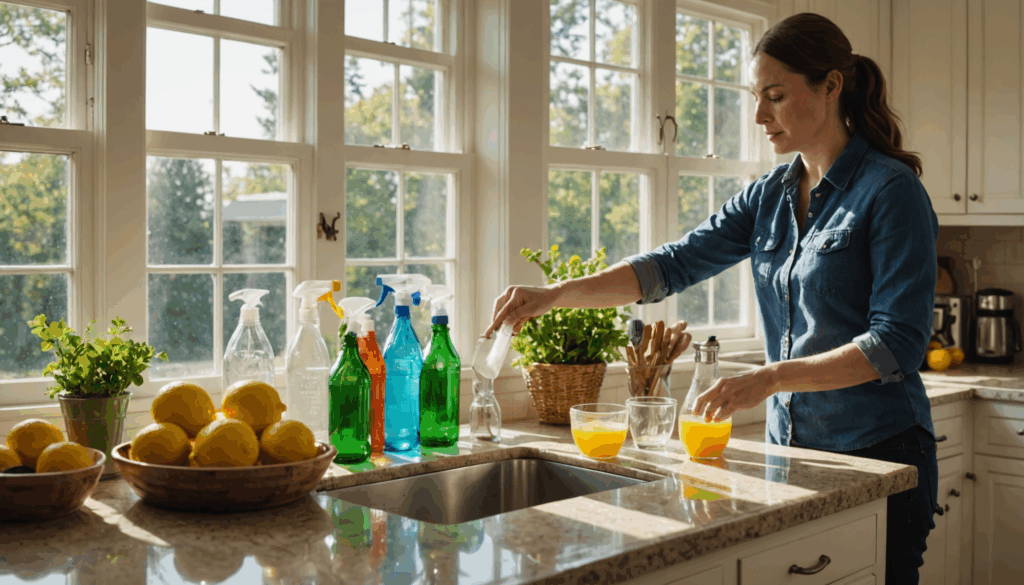 Découvrez comment réaliser un nettoyant pour vitres maison efficace