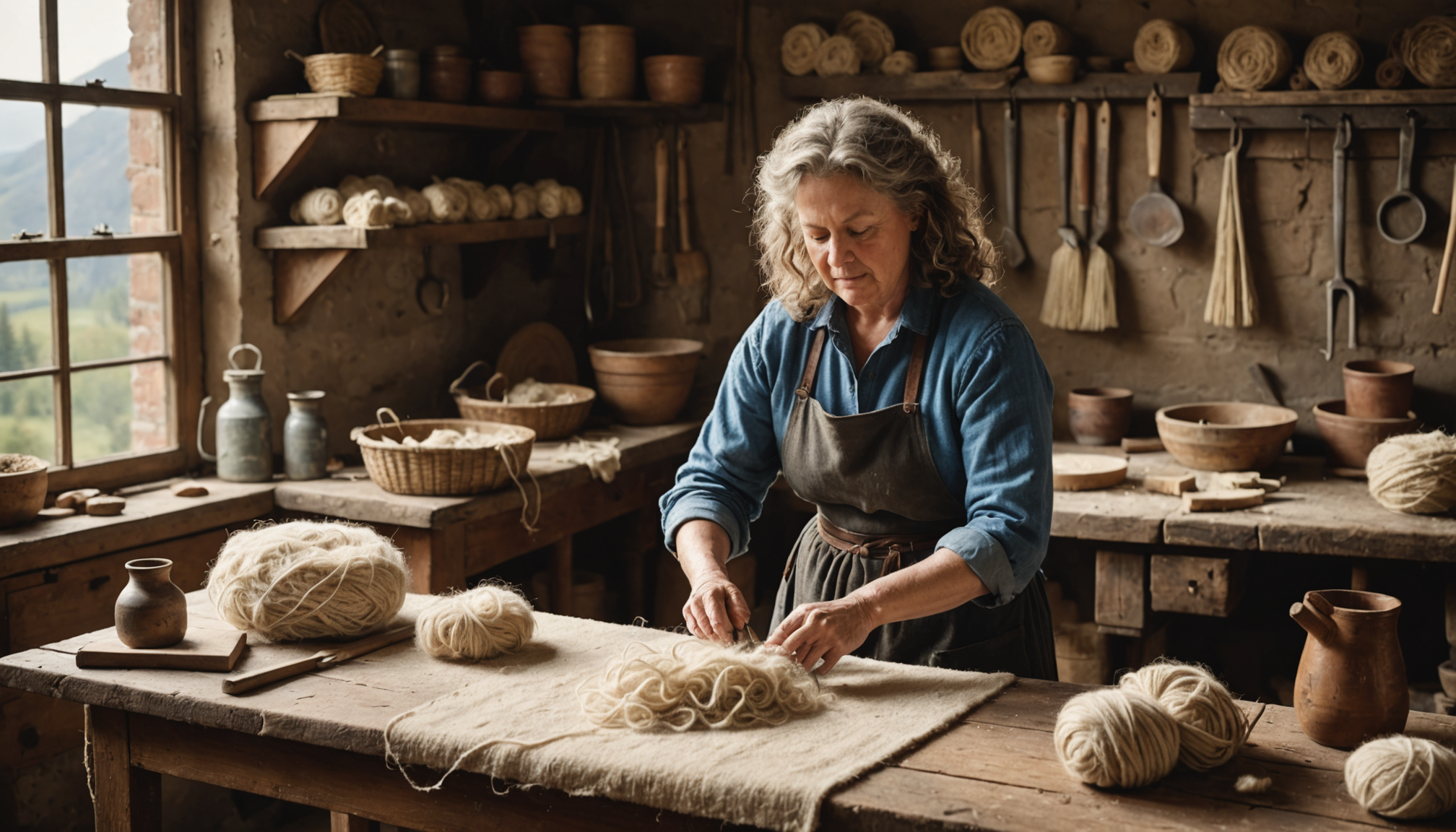 Initiation à la cardage de la laine artisanale : découvrez la préparation des fibres techniques
