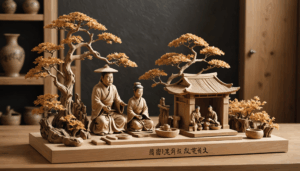 La sculpture sur bois japonaise : exploration des essences et des techniques de préparation
