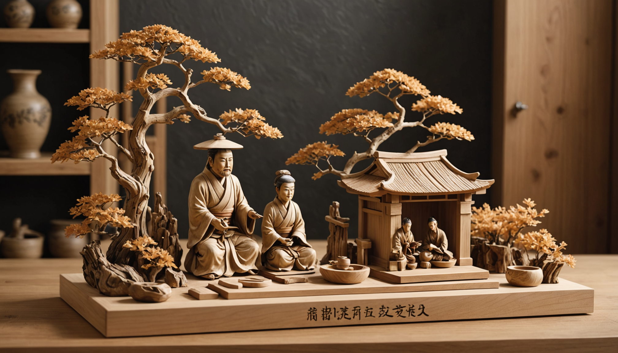 La sculpture sur bois japonaise : exploration des essences et des techniques de préparation