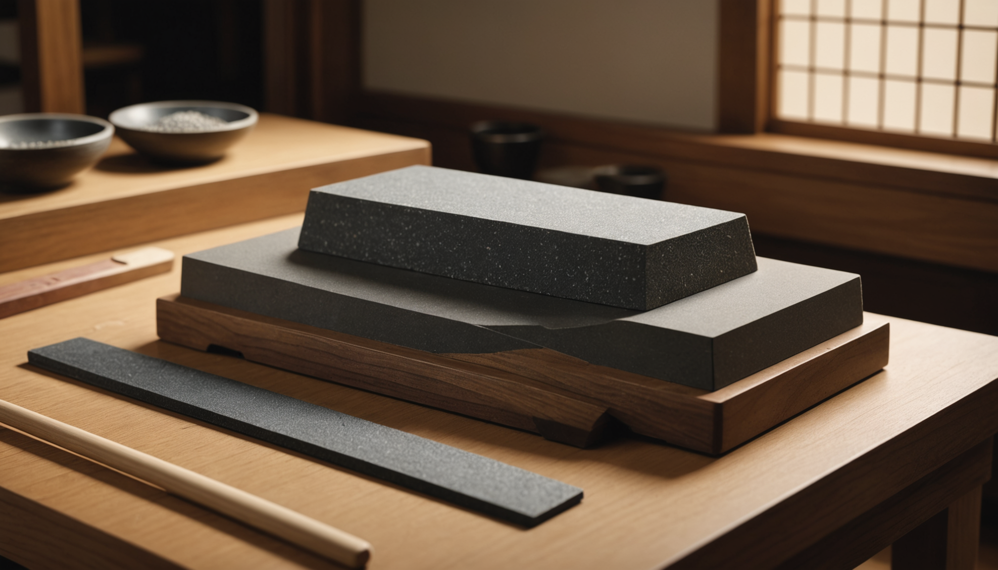 L’art de l’affûtage japonais : comprendre les grains et leur progression