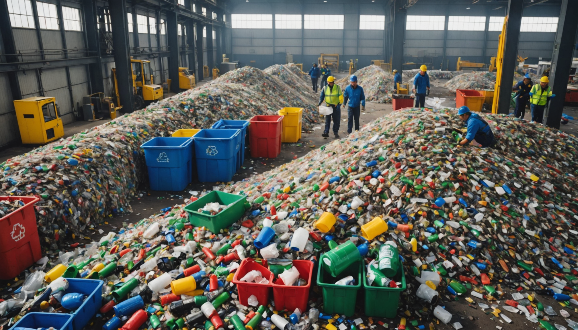 Le dilemme du recyclage : une grande partie du plastique finit encore en déchets