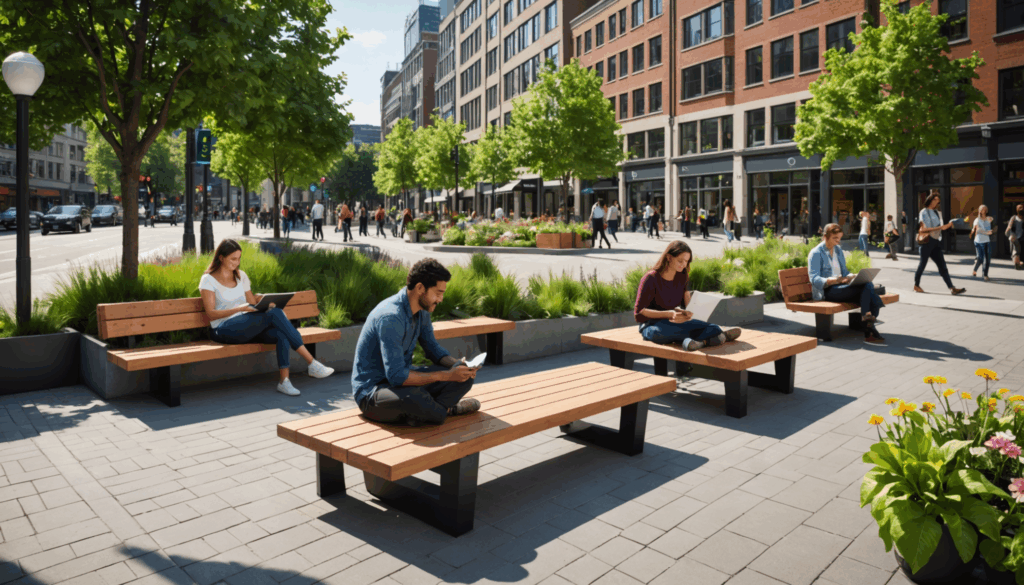 Le mobilier urbain durable : un acteur clé de la transformation des villes