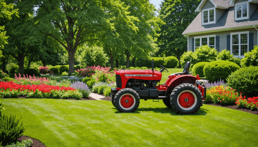 Le moment idéal pour investir dans un tracteur pour l'entretien de votre jardin