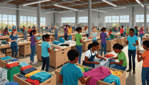 Plongée au cœur de la recyclerie Annie Thiébaut : sensibilisation au tri textile et atelier d’upcycling