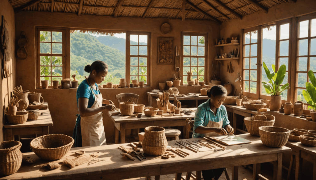 découvrez comment le projet « tena tsara » rassemble artistes et artisans à madagascar pour promouvoir un artisanat éthique, durable et solidaire, valorisant les savoir-faire locaux et l’économie responsable.