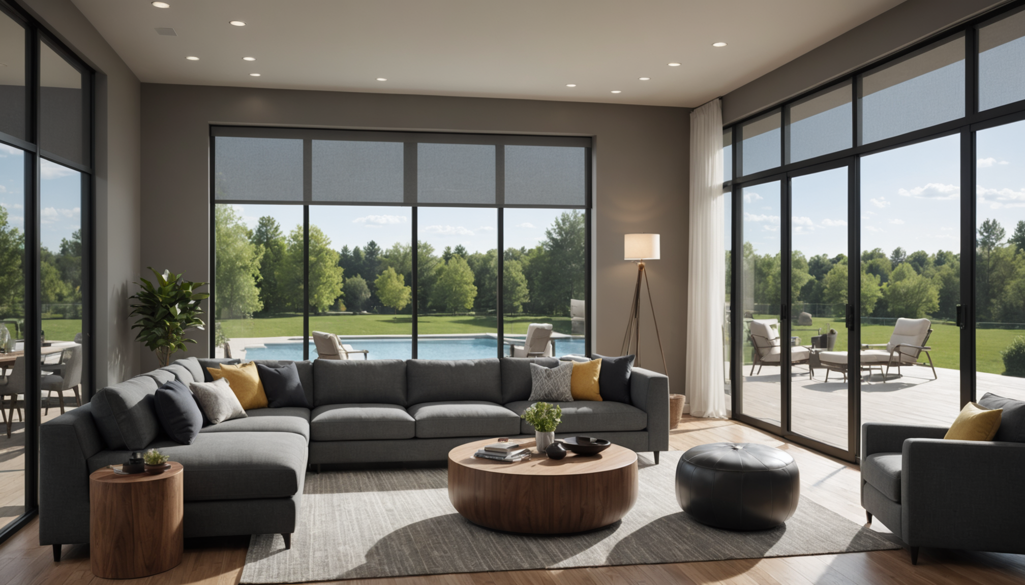 Transformez votre intérieur avec le rideau d’air chaud Harmony 2000 et son design contemporain.