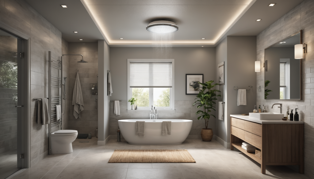Utiliser les ventilateurs de salle de bain pour réguler l'humidité