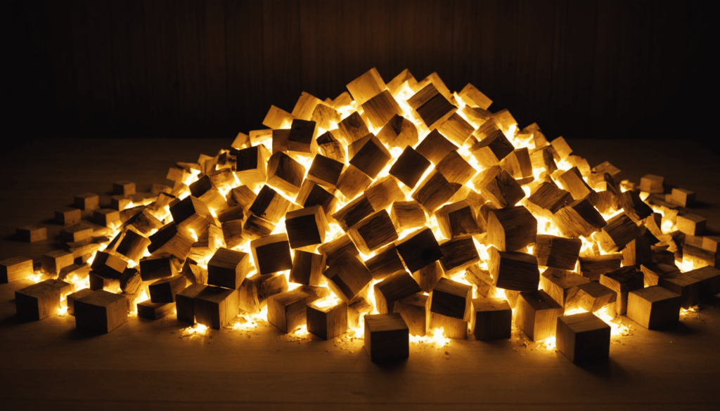 découvrez comment la valorisation des déchets de bois permet de créer des matériaux phosphorescents innovants à température ambiante, alliant durabilité et efficacité lumineuse.