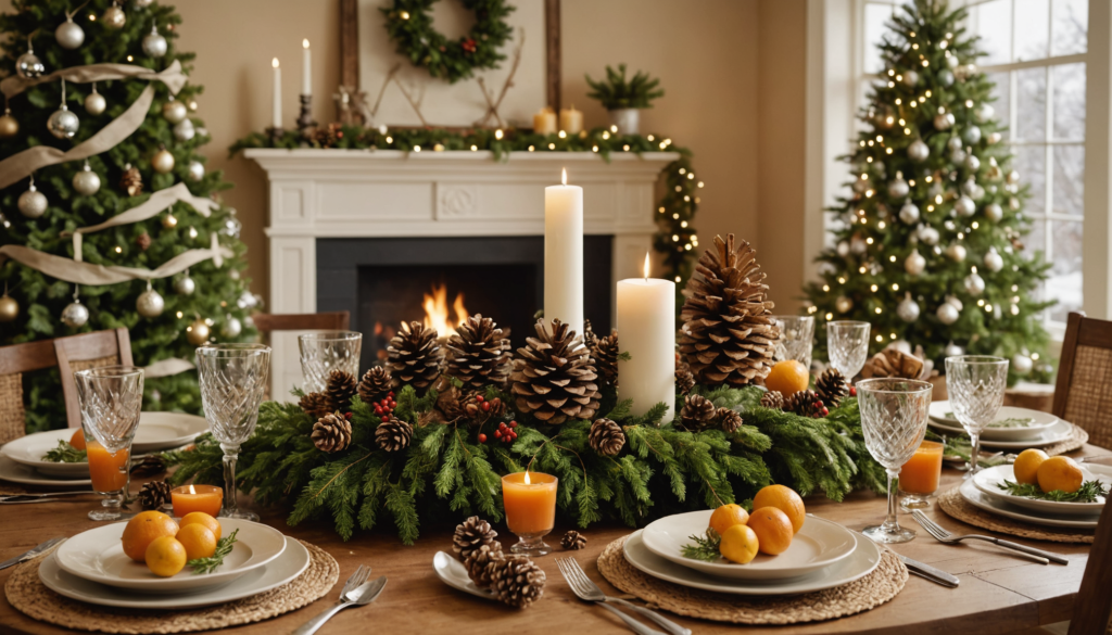 découvrez nos astuces déco pour un noël éco-responsable ! transformez votre intérieur en un lieu festif tout en respectant la planète grâce à des idées créatives et durables. optez pour des décorations naturelles, faites maison et éthiques qui apporteront magie et chaleur à vos célébrations sans nuire à l'environnement.