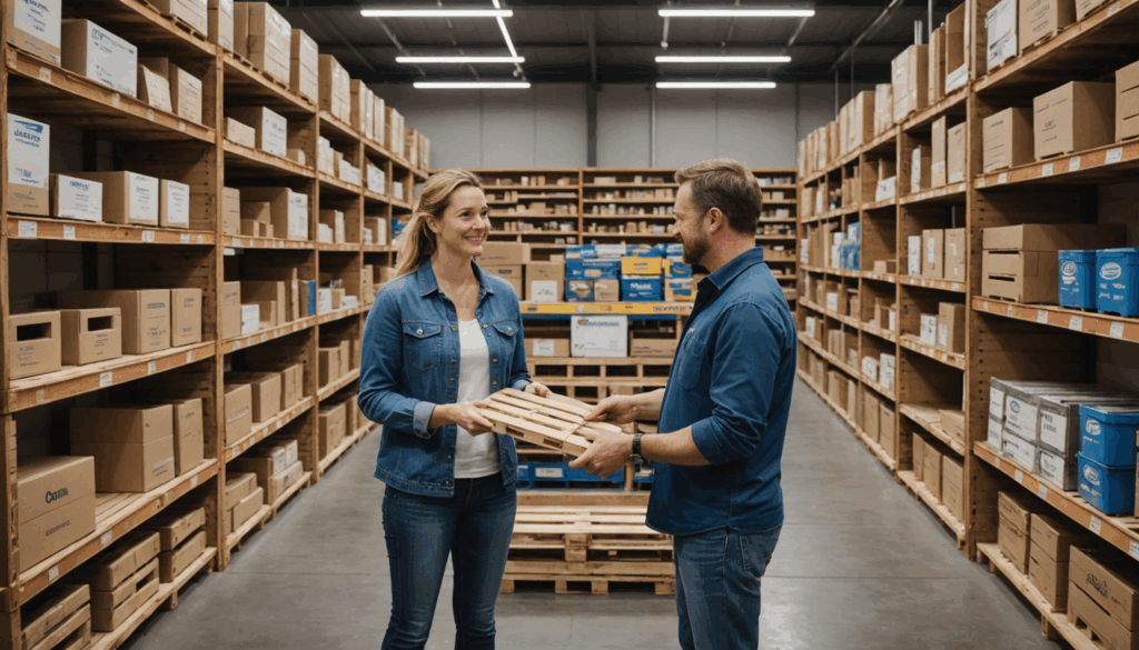 astuces pour dénicher des palettes en bois gratuites chez Castorama