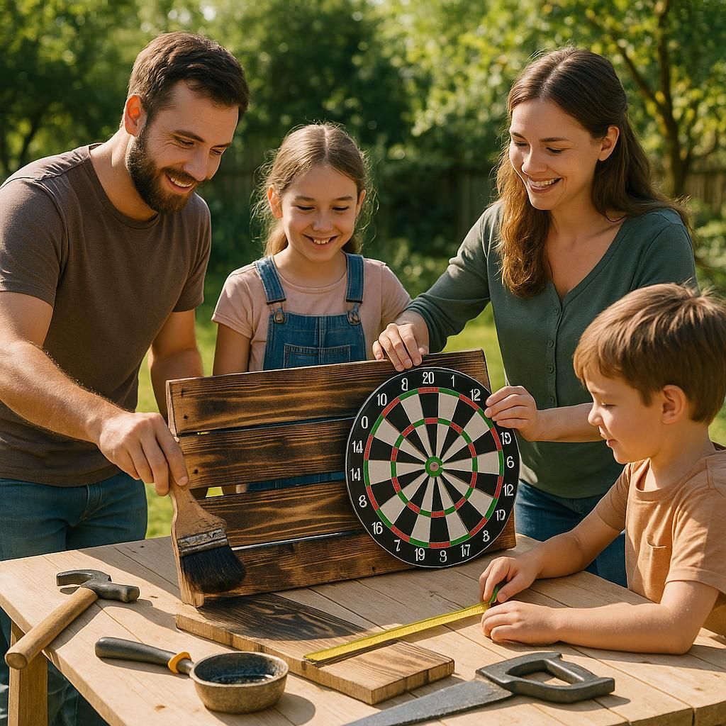 Découvrez comment transformer des objets du quotidien en un jeu d'extérieur amusant et créatif. Suivez nos idées simples et inspirantes pour fabriquer votre propre jeu, parfait pour partager des moments inoubliables en famille ou entre amis.