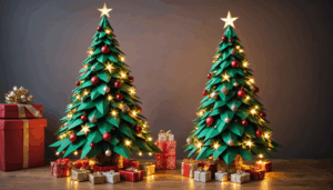 inspirations de sapins de Noël écoresponsables dénichées sur Pinterest