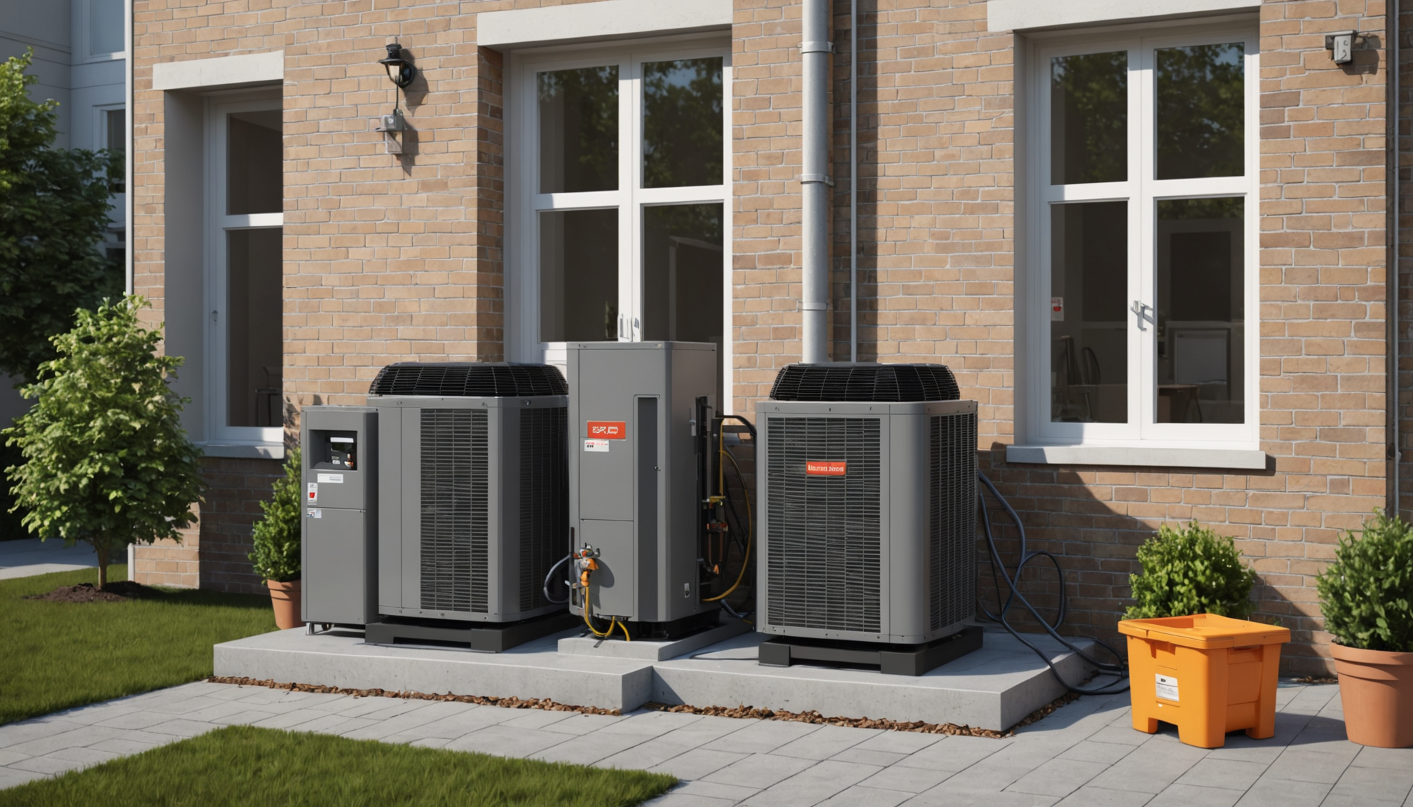 installation d’une pompe à chaleur pour un petit logement avec unité de location