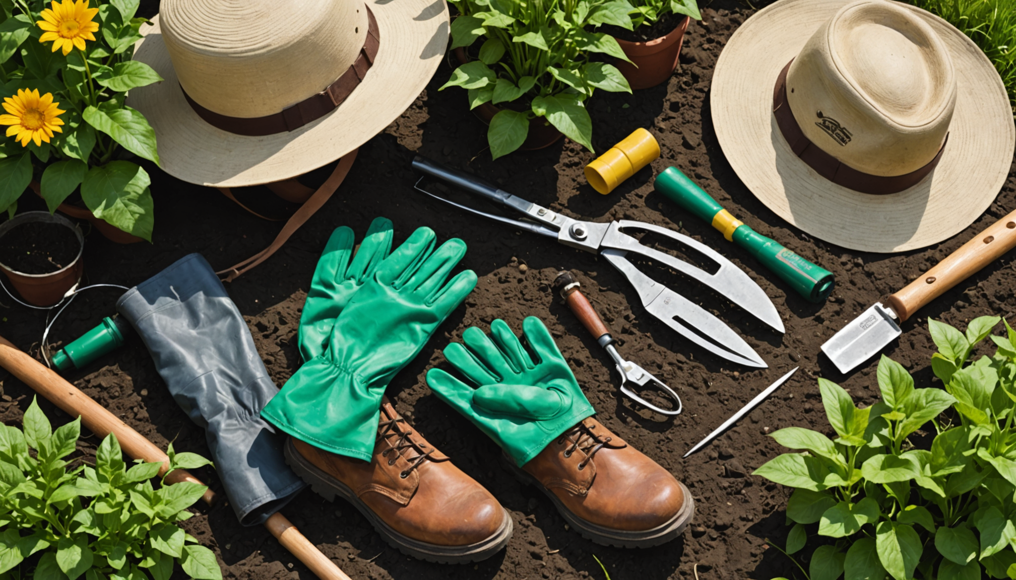 les essentiels équipements de protection pour un jardinier