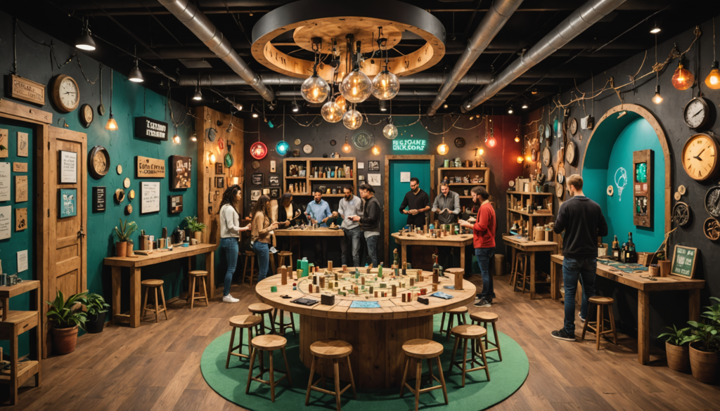 vivez une expérience immersive et ludique à travers notre escape game consacré à l'économie circulaire. explorez des défis captivants tout en apprenant les principes du développement durable et des pratiques écoresponsables. joignez-vous à nous pour une plongée amusante et instructive dans un avenir durable !