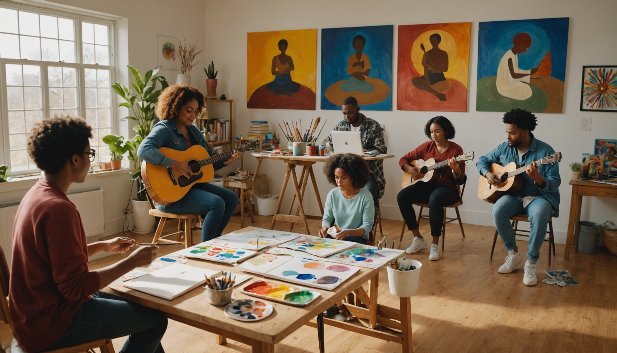 proposition d’étude sur l’art transformateur : aider à la guérison des traumatismes par l’expression créative