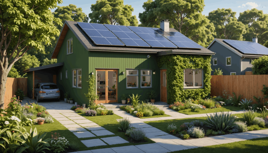 que faire si je possède déjà une maison ? est-il possible de la rendre verte ?